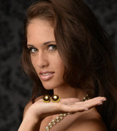 Sir's Gold Plated 1 inch Kegel Balls